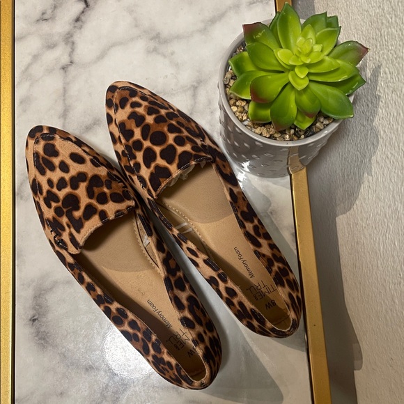 Time and Tru Shoes - Leopard loafers